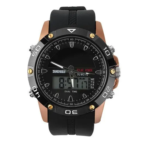 Solar Energy Watch Digital Quartzsports Watches Multifunctional Outdoor Military Dress Wristwatches 2