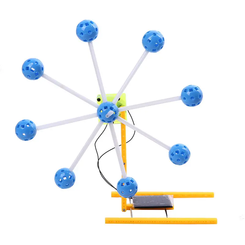 Solar Power Toys Ferris Wheel Abs Physics Toy Diy Creative Technology Toy Building Model Educational Science Toys For Kids 1