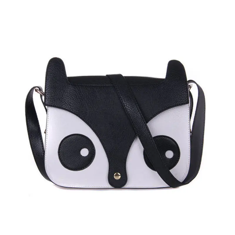 Sold Delicate Stylish Cute Cartoon Fox Pattern Hbags Girl Women Shoulder Bag Tote Satchel Cross Body Bag Bolsa Feminina 1
