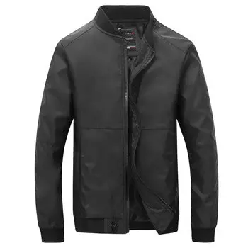 Solid Color Zipper Jackets Jaqueta Masculina Casual Slim Fit Large Size Veste Homme Jackets Coats 1