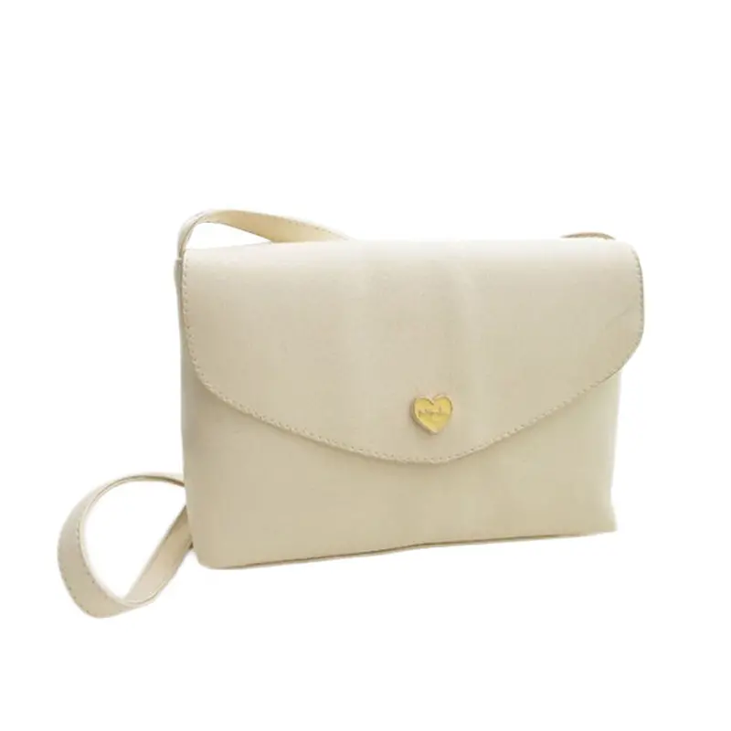 Solid Heart-Shaped Women Hbag Leather Shoulder Bags Satchel Tote Purse Clutch Ladies Girl Bolsa Feminina Messenger 1