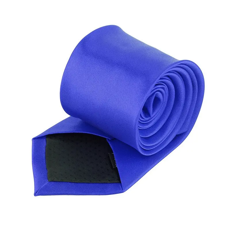 Solid Plain Classic Silk Jacquard Woven Necktietie Party Wedding 139Cm Length Trendy And Gorgeous 1