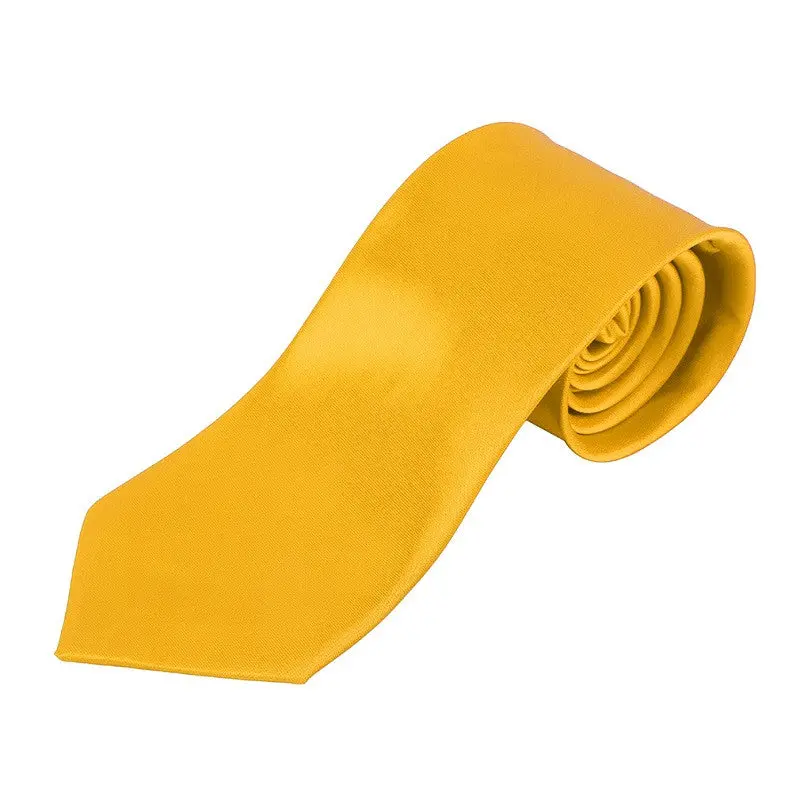 Solid Plain Classic Silk Jacquard Woven Necktietie Party Wedding 139Cm Length Trendy And Gorgeous 2