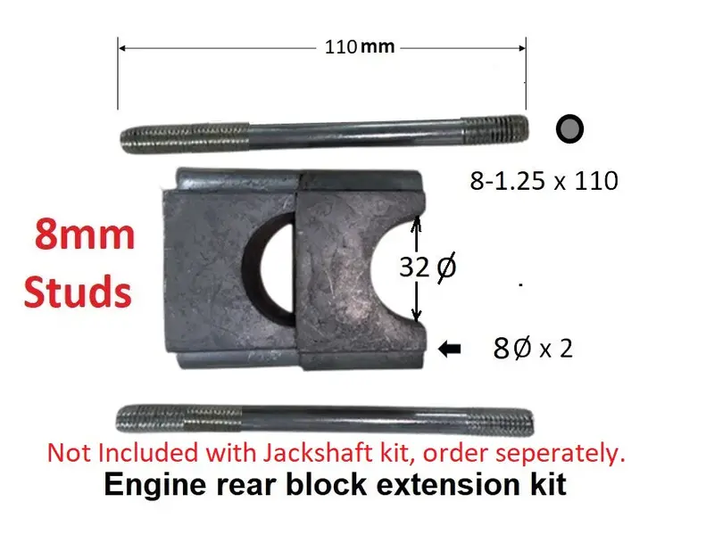 Spacer Block > Dual Mounting Blocks And Studs 1