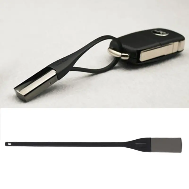 Specialtitanium Metal Key Chain Keyring Lover Creative Gift Blackand 1