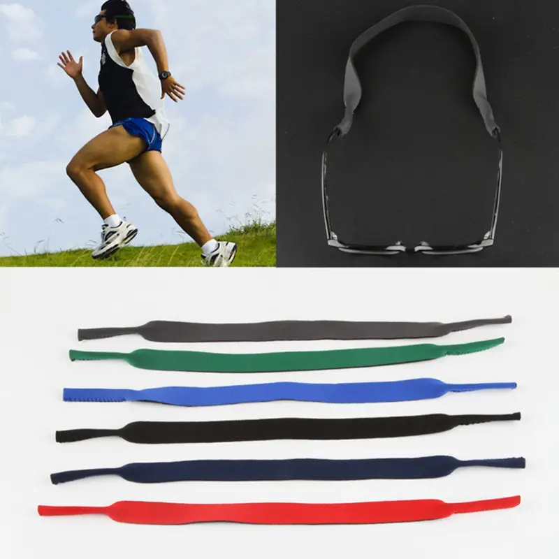 Spectacle Glasses Sunglasses Neoprene Stretchy Sports Band Strap Cord Holder 1