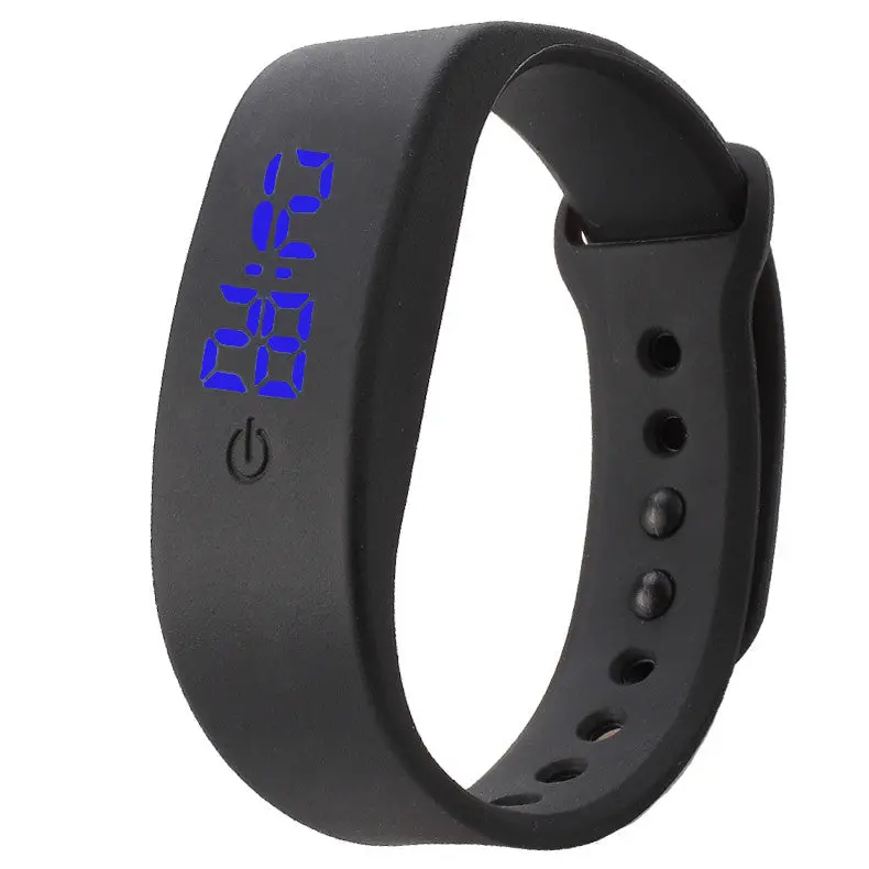 Sport Digital Watch Women Men Rubber Led Watch Date Bracelet Digital Wrist Watch Relogio Masculino Feida 1