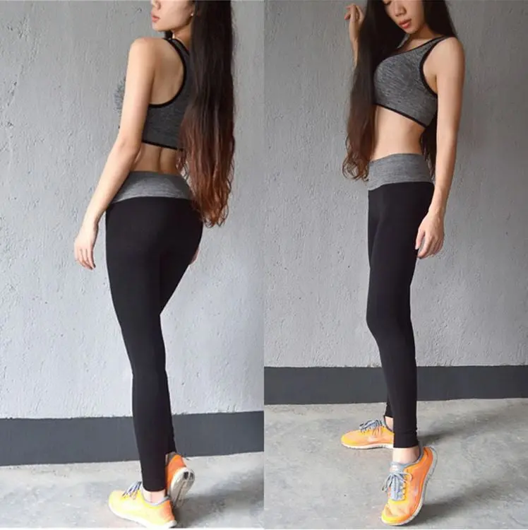Sport Leggings Fitness Trousers Outdoor Running Legging Elastic Gym Sport Legging Jeggings J4051 8