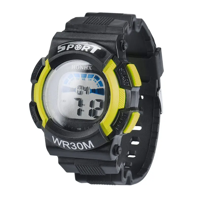 Sport Watch Led Digital Electronic Multifunction Waterproof Child Kids Boy's Girl's Watch Digital-Watch Watch Sports Feida 5