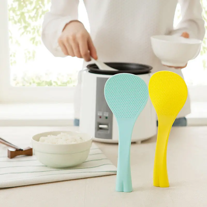 Squirrel Shape Rice Scoop Spoon Soup Sauce Paddle Ladle Cartoon Kitchen Spoons 1