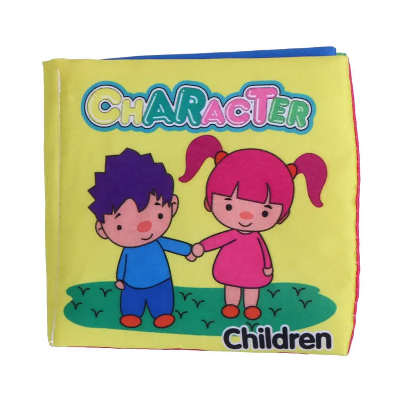 St Baby Cloth Book Baby Boys Girls Books Rustle Sound Infant Educational Stroller Rattle Toys For Born Baby 3-36M 1