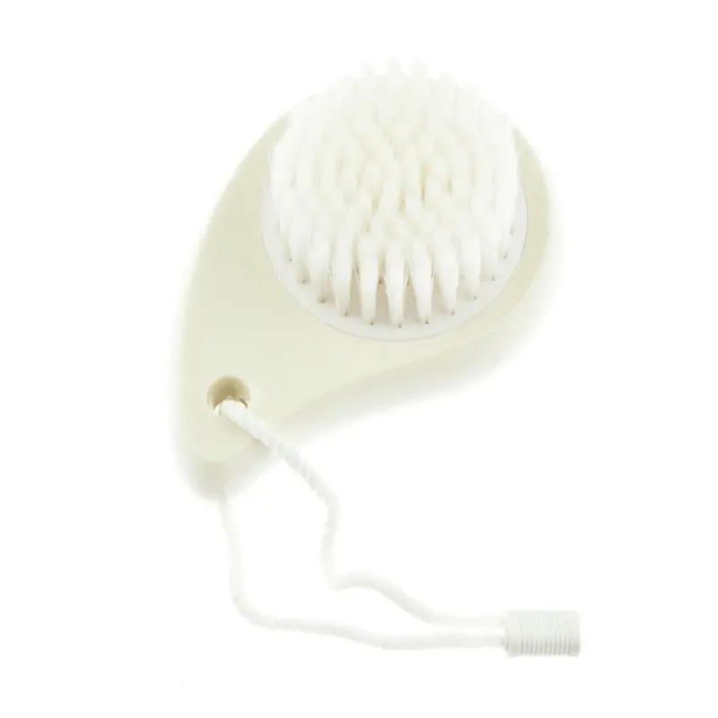 St Mild Fiber Face Clean Brush Deep Cleansing Wash Pore Facial Care White Brush 1