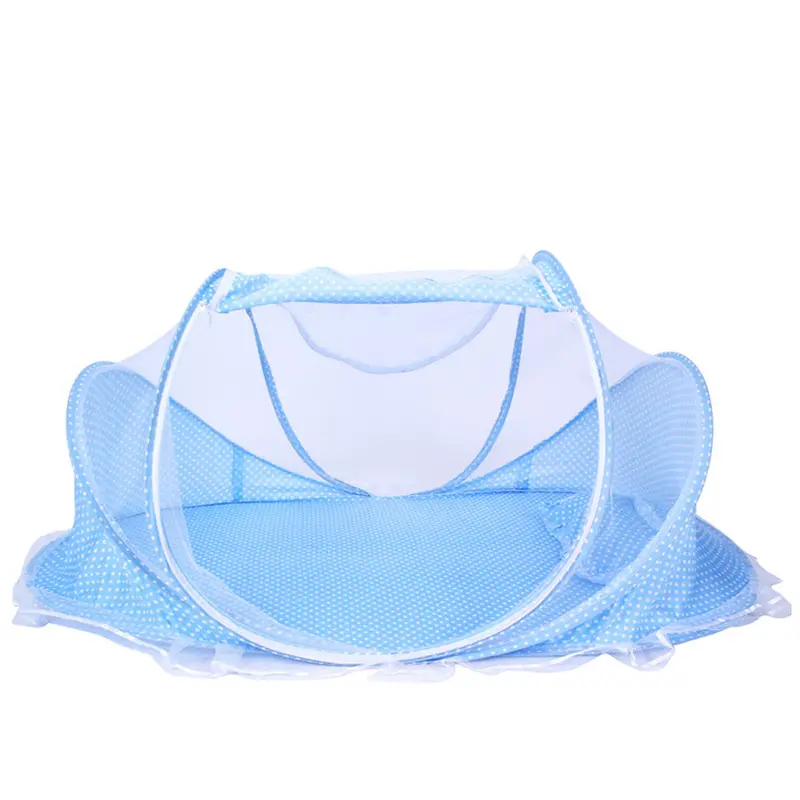 St Portable Crib Netting Bed Mosquito Net Pillow Collapsible Born Infant Kids Children Baby Crib Netting 1