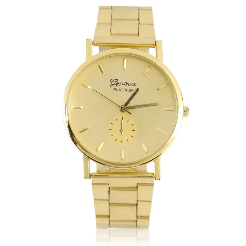 Stainless Steel Colorful Alloy Watch Wristwatch Water Resistance 4
