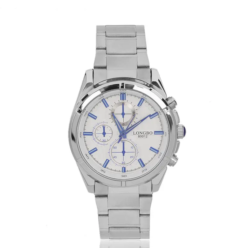 Stainless Steel Luminouswatches Luxury Analogclock Quartz Wrist Watchquartz-Watch 1
