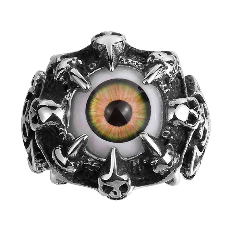 Stainless Steel Rings An Eye Anillos Bear Jewelry Display Mayar119 4