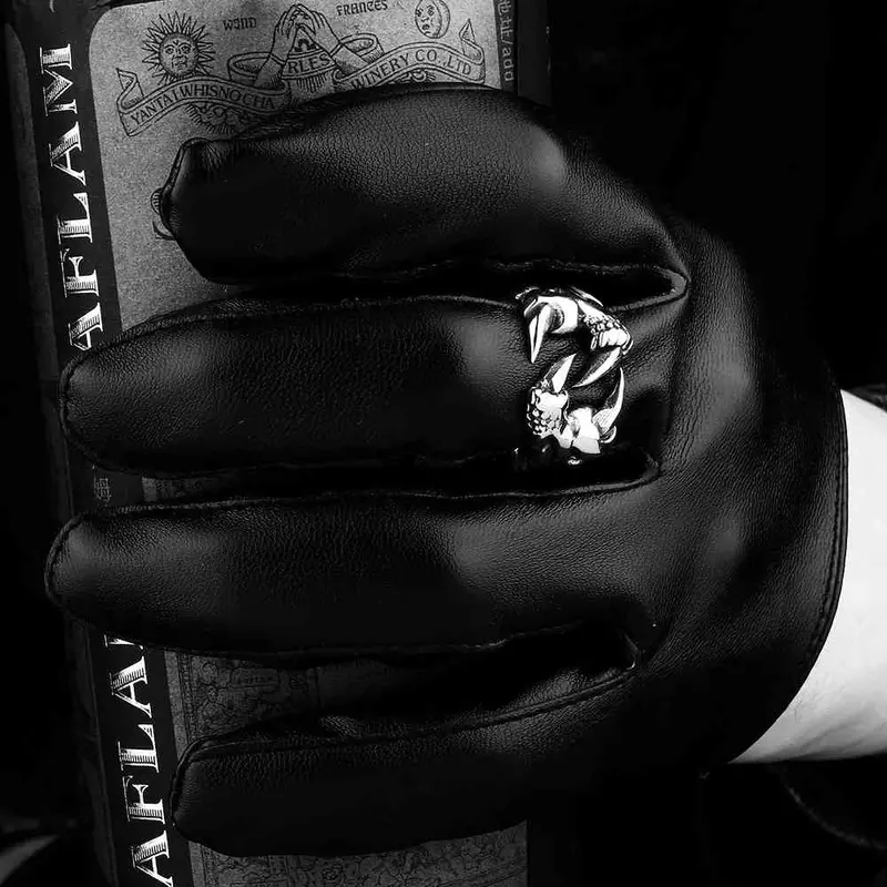 Stainless Steel Rings Claw Anel Love Mayar114 3