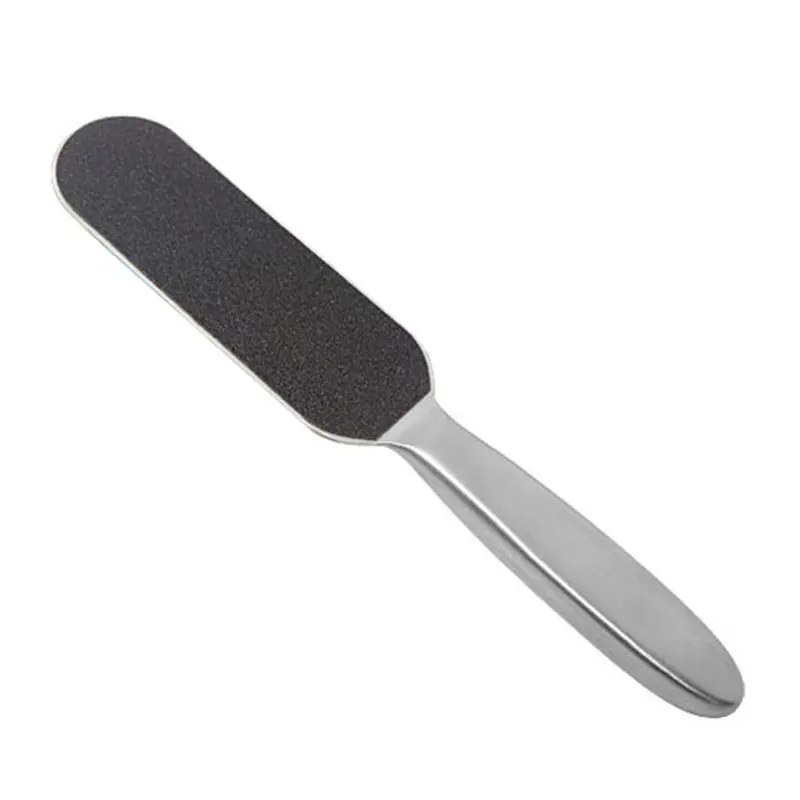 Stainless Steel Skin Feet Peeling Tool Double Foot Rubbing The Soles Feet Pedicure Ped To Send 10 Frosted Sheet Foot Care Tools 1