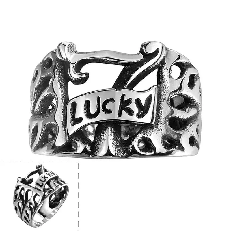 Stainless Steel Wedding Ring Lucky Opal Jewelry Display Mayar 96 1