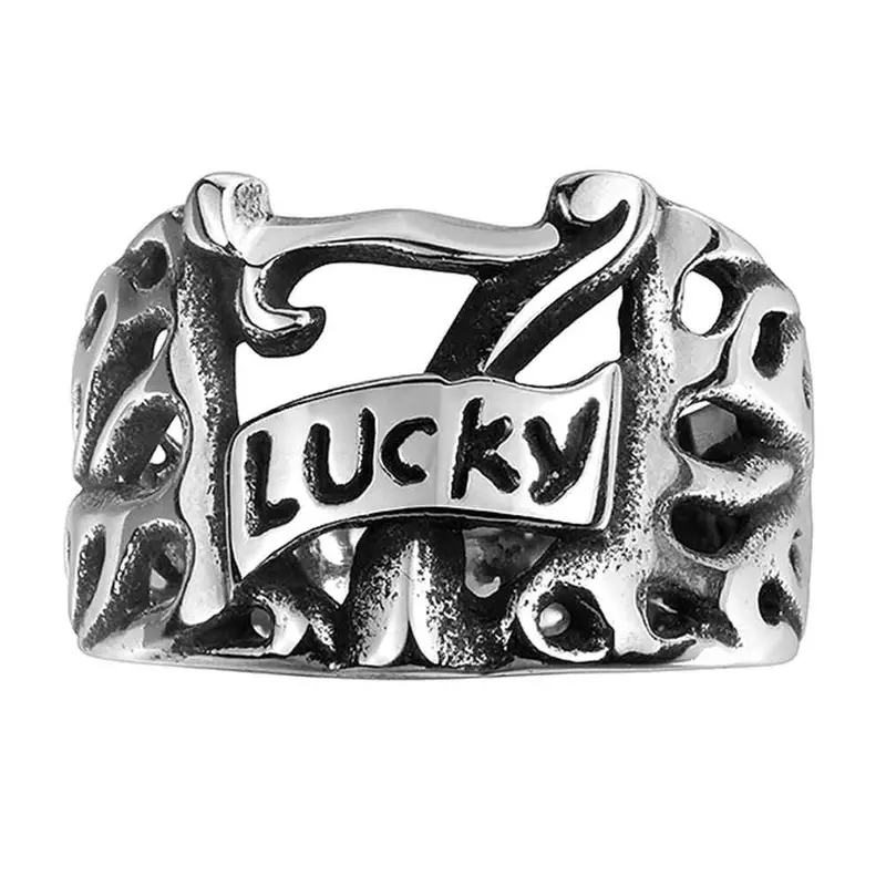 Stainless Steel Wedding Ring Lucky Opal Jewelry Display Mayar 96 4
