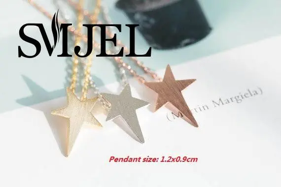 Star Jewelry Tiny Sea Five-Pointed Starppendant Necklace Personalized Star Necklaces N085 1