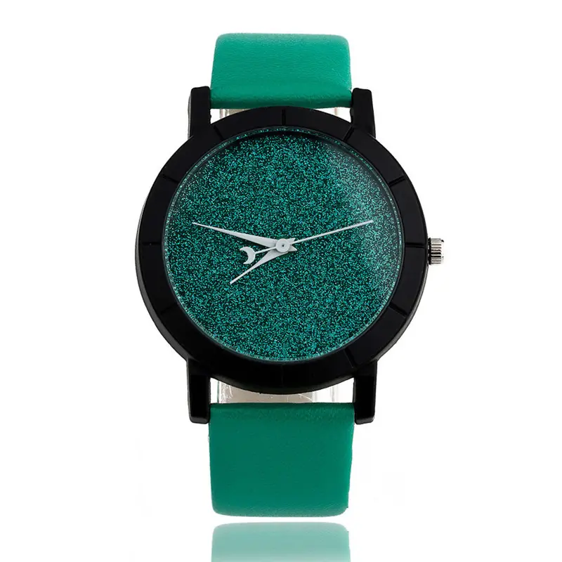 Star Minimalist Design Watches For Lovers Pu Leather Strap Watch Clock Relogio Montre Reloj 3