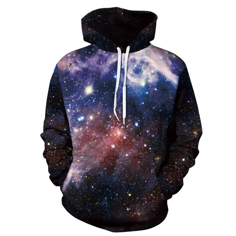 Star Style Punk 3D Digital Printing Copule Hoodie Sweatshirt Tops Qydm 010 4