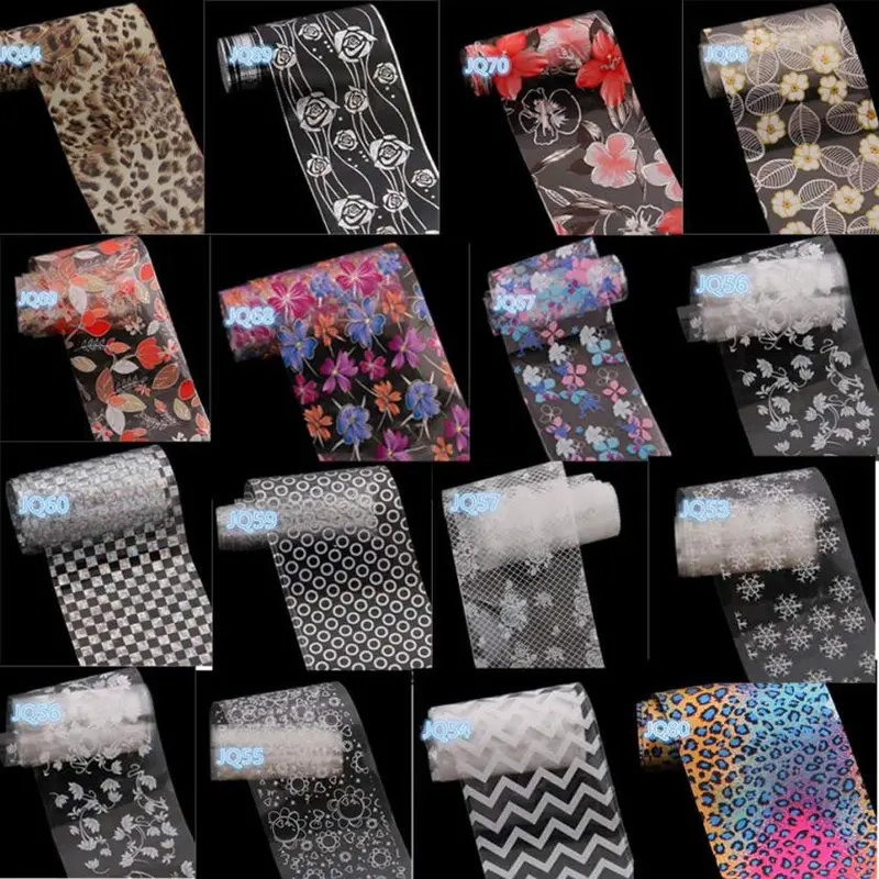 Starry Sky Design Nail Art Foil Stickers Transfer Decal Tips Manicure 1