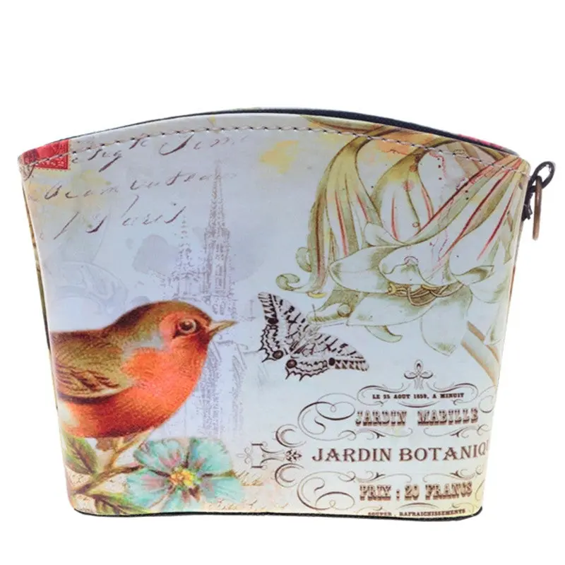 Storage Bags Bird Pattern Women Makeup Bag Basket For Small Items 90745 1