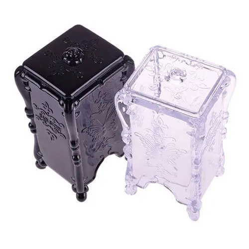 Storage Box Makeup Cotton Pad Cosmetic Organizer Jewelry Case Storage Box Holder Butterfly 48095 1