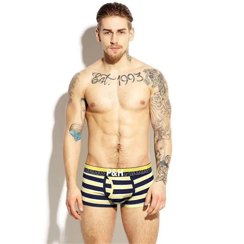 Striped Cotton Boxer Shorts – Comfortable & Stylish Men’s Underwear