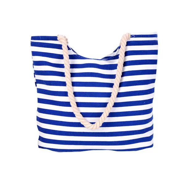 Striped Printing Women Cotton Canvas Messenger Bag Women's Hbag Tote Bolsa Feminina Lady Shoulder Bags 1