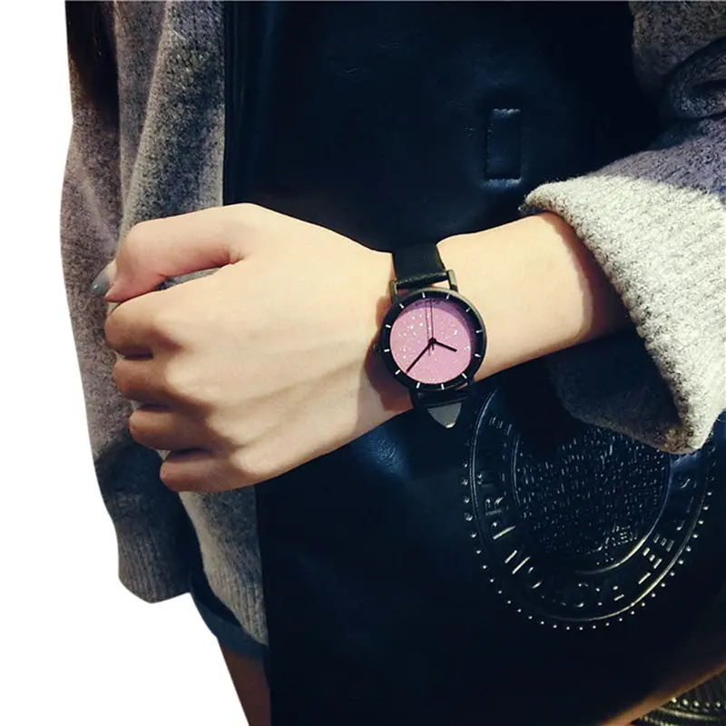 Students Minimalist Trend Temperament Watch Casual Small Dial Couple Watches Art Bayan Kol Saati Fast Shipping Feida 3