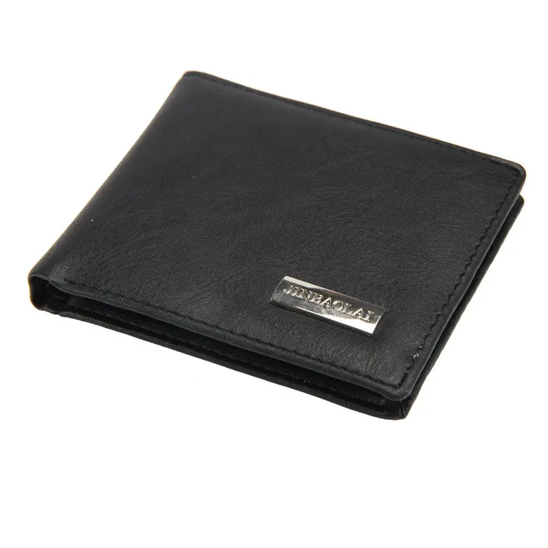 Style 100% Genuine Leather Hasp Design Men's Wallets With Coin Pocket Fashion Brand Quality Purse Wallet For Men 1