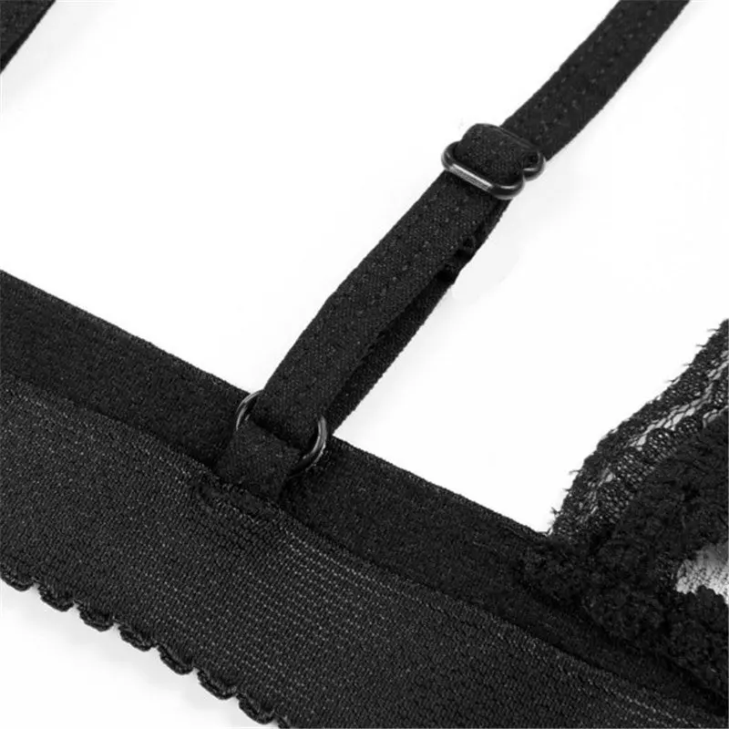 Style Beach Strappy Bra Sexy Lace Crop Top Embroidery Crochet Tops Women Black White Bustier Crop Top Lace Bralette 8