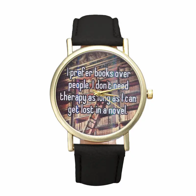 Style Casual Fashion Women Men Fresh Blue Dial Pattern Students Watch Relogio Feminino 2