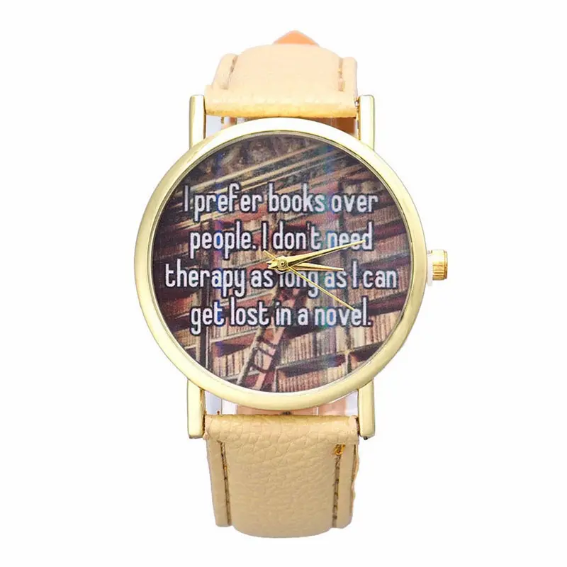 Style Casual Fashion Women Men Fresh Blue Dial Pattern Students Watch Relogio Feminino 4