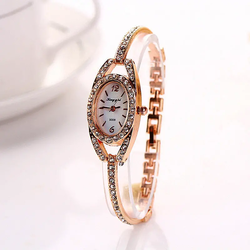 Style Gold Watch Watch Relojes Women Wristwatch Ladies Watch Clock Wristwatches Stainless Golden Reloj 1