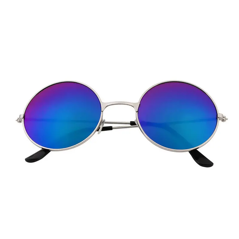 Style Ing Vintage Retroround Metal Sunglasses Glasses Goggles Oculos De Sol 3