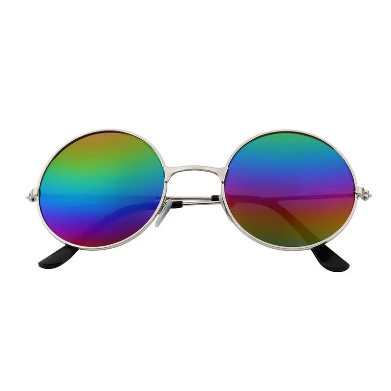 Style Ing Vintage Retroround Metal Sunglasses Glasses Goggles Oculos De Sol 4