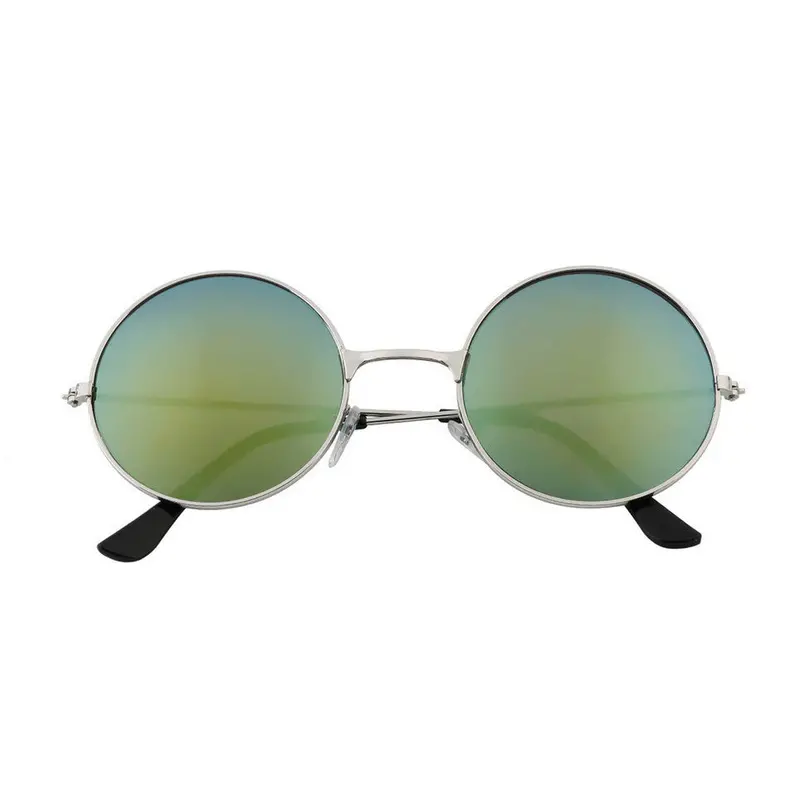Style Ing Vintage Retroround Metal Sunglasses Glasses Goggles Oculos De Sol 5