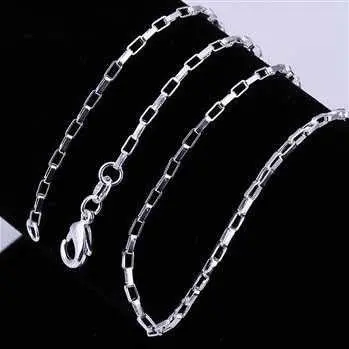 Style Silver Chains 2M 16-24Inch Charms 5 6