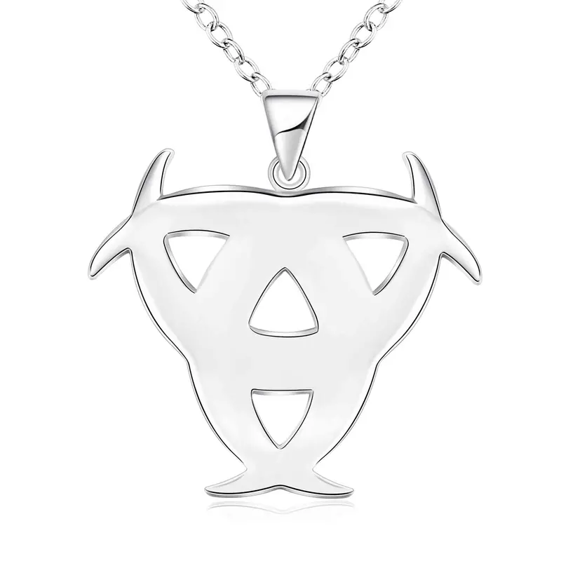 Style Silver Choker Necklace Hollow Cross Choker Sport197 3