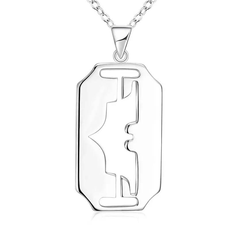 Style Silver Choker Necklace Hollow Cross Choker Sport197 6