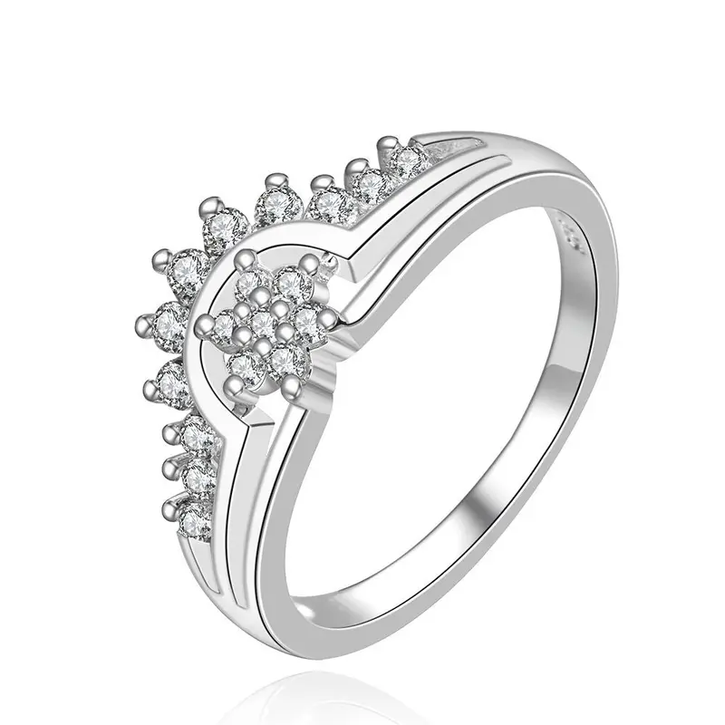 Style Silver Plated Engagement Rings Squirrel White Stone S In Euros Charms 72 2