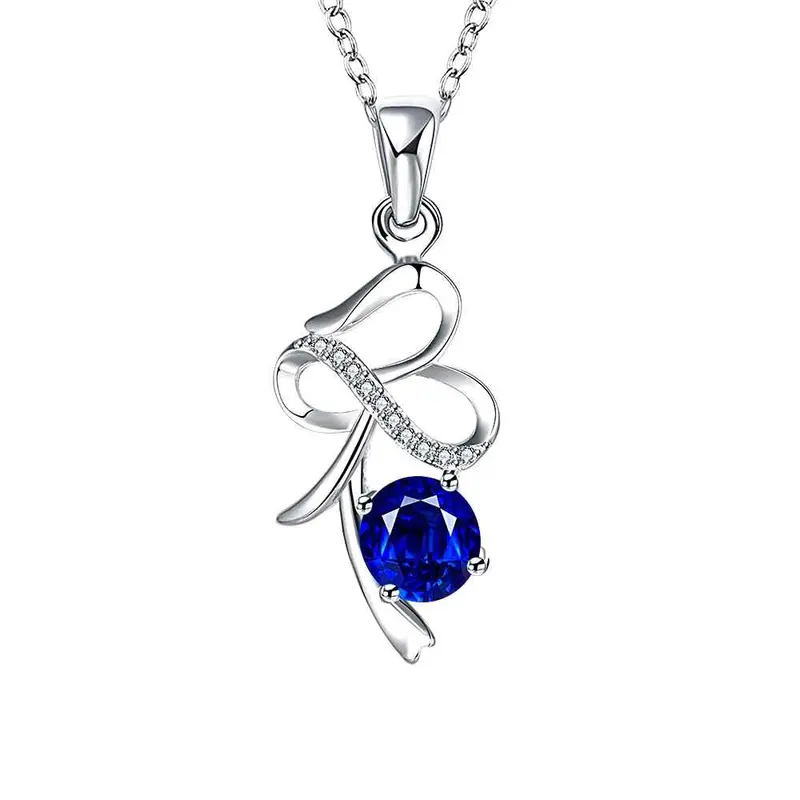 Style Silver Plated Pendant Tortuous Crystal Insets Colar Vintage Bijoux Women186 1