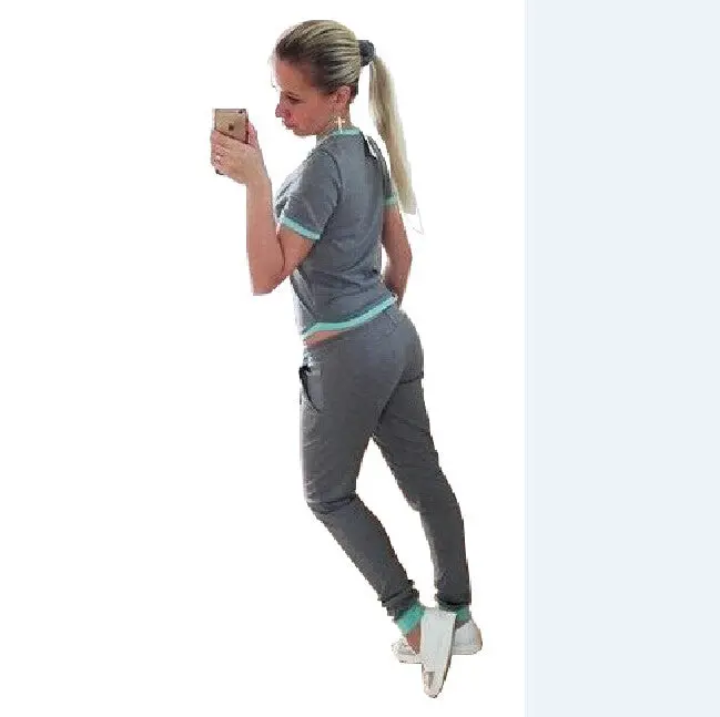 Style Sweatshirt Print Tracksuit Women Long Pants Pullover Tops Womens Set Women Suits Women Clothing Plus Size 6