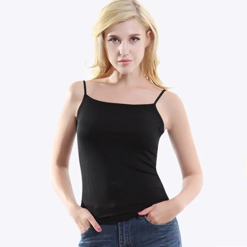 Style Women Straps Camis Casual Sexy Women Tank Top Vest Camis Tops For Women 4