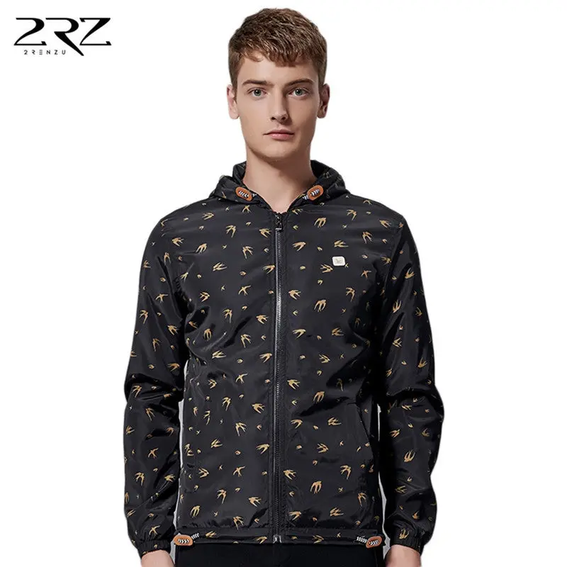 Stylecasual Design Slim Floral Printed Jacket Trendy Style Sports Runningthinhooded Coats Tops 1