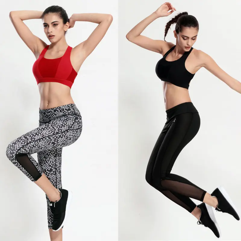 Styleladies Breathable Fitness Padded Bra Push Up Seamless Overlapping Top Bras 8